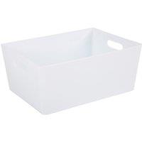 Wham Studio Plastic Storage Basket 5.02 White