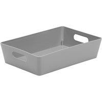 Wham Studio Plastic Storage Basket 4.01 Grey