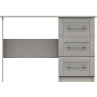 Ethan 3 Drawer Dressing Table Grey