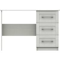 Ethan 3 Drawer Dressing Table White