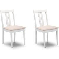 Rufford Set of 2 Dining Chairs Cream