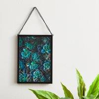 Black Hanging Chain Photo Frame