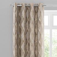 Luxor Metallic Eyelet Curtains