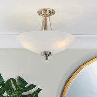 Vogue Welles 3 Light Semi Flush Ceiling Light