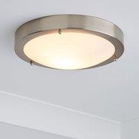 Pluto Bathroom Flush Ceiling Light