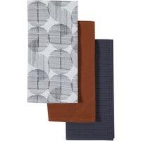 Pack of 3 Elements Runda Tea Towels