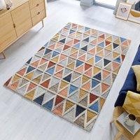 Moretz Geometric Rug MultiColoured