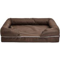 Bunty Brown Waterproof Cosy Couch Dog Bed