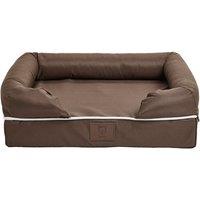 Bunty Brown Waterproof Cosy Couch Dog Bed