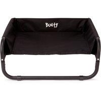 Bunty Black Waterproof Raised Dog Bed