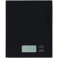 Dunelm Electronic Black Kitchen Scales Black