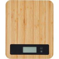 Dunelm Bamboo Electronic Kitchen Scales