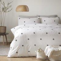 Appletree Dot 100% Cotton Duvet Cover and Pillowcase Set