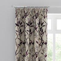 Zen Jacquard Pencil Pleat Curtains