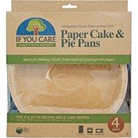 Paper Cake & Pie Unbleached Baking Pans