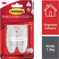 Command Medium Wire Hooks