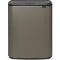 Brabantia Bo Touch 2 x 30 Litre Platinum Bin