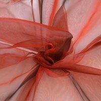 Red Organza Fabric