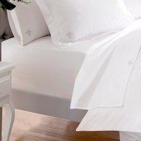 Dorma Egyptian Cotton Sateen 1000 Thread Count Fitted Sheet White