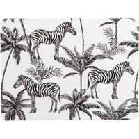 Set of 4 Madagascar Zebra Repeat Placemats