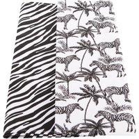 Set of 2 Madagascar Zebra Tea Towels