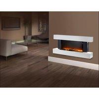 2000W Hingham Wall Mounted White Fireplace