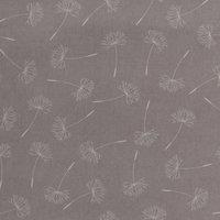 By the Metre Dandelion Grey PVC