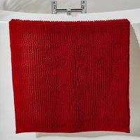 Red Mini Bobble Bath Mat Red