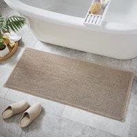 Pebble Mini Bobble Bath Runner Beige