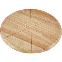 Pizza Wood Chopping Board Brown