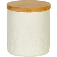 Cream Elements Vete Ceramic Kitchen Canister