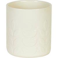 Elements Vete Cream Ceramic Utensil Pot Cream