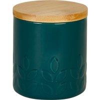 Teal Elements Vete Ceramic Kitchen Canister