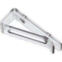 Pair of Vertical Blind Vane Clips Clear