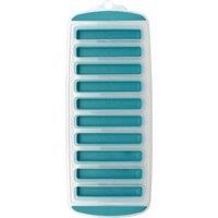 Teal Ice Cube Stick Tray Blue and Clear