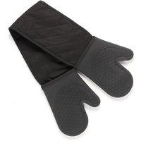 Black Silicone Double Oven Glove
