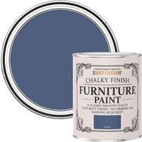 Rust-Oleum Ink Blue Matt Furniture Paint Blue