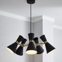 Archie 5 Light Semi Flush Ceiling Light