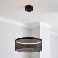 Mesh Black LED Pendant Light