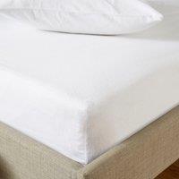 Soft & Cosy Luxury Brushed Cotton Fitted Sheet White