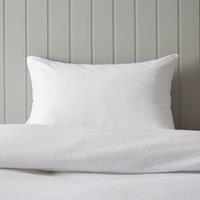 Soft & Cosy Luxury Brushed Cotton Standard Pillowcase Pair White