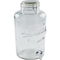 Dunelm 8.5L Glass Drinks Dispenser