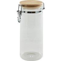 Glass Jar with Wooden Lid