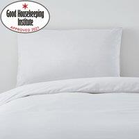 Non Iron Plain Dye White Box Pillowcase