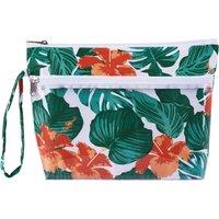 Tropical Leaf Wash Bag