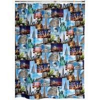 NYC Extra Long Shower Curtain