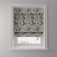 Zen Blue Roman Blind