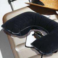 Status Inflatable Travel Pillow Black (2)