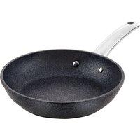 TruStone Non-Stick Aluminium Violet Black Frying Pan, 20cm Black