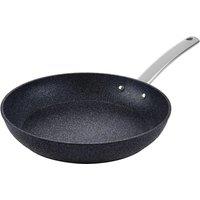 TruStone Non-Stick Aluminium Violet Black Frying Pan, 28cm Black